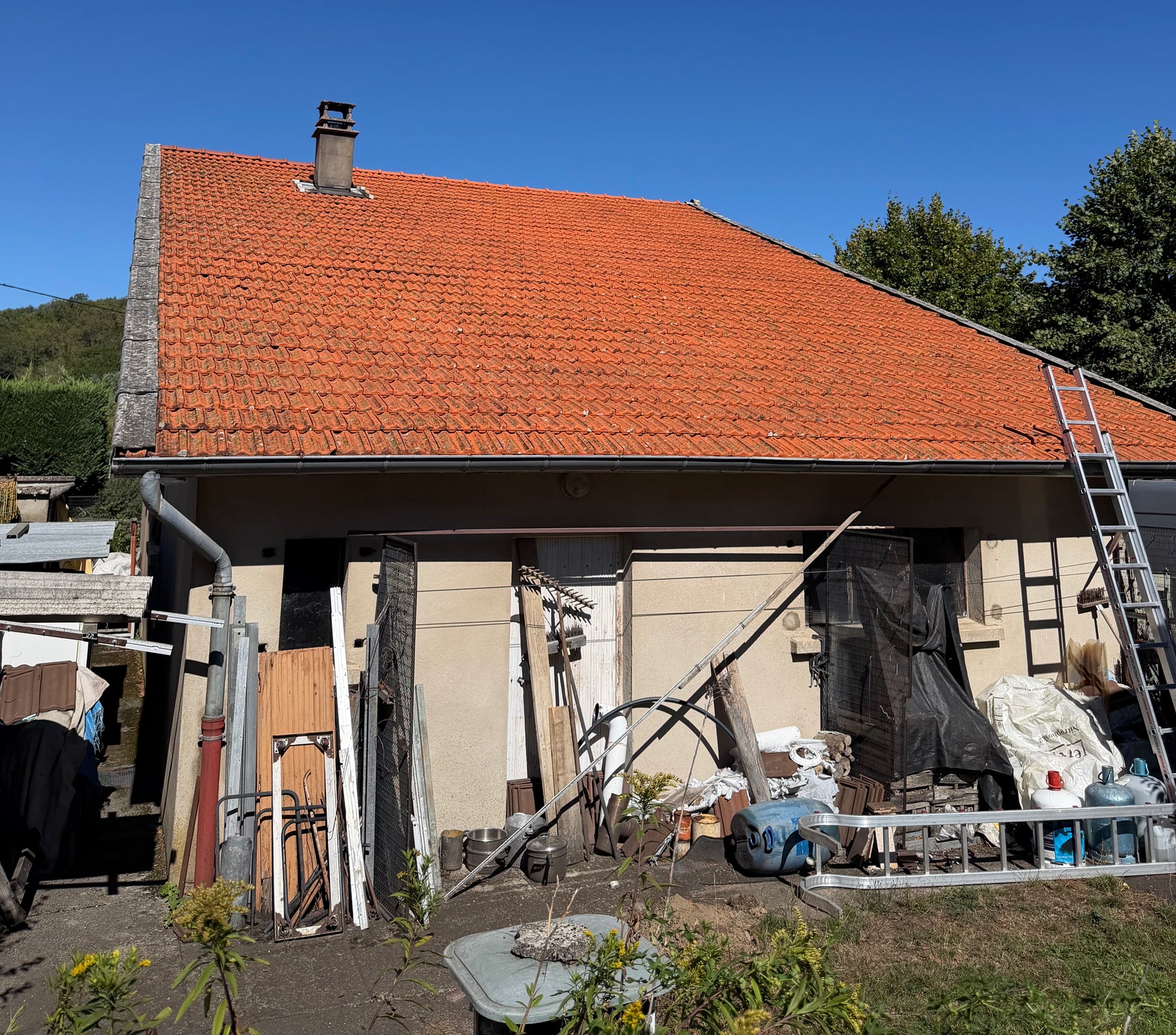 Toiture après intervention